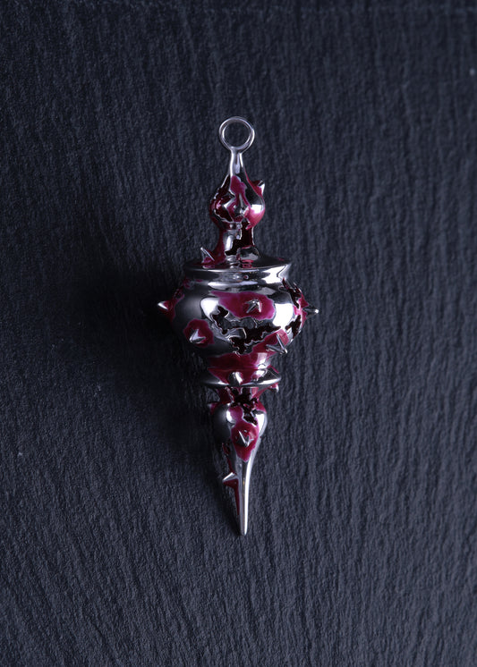 SOLID OF REVOLUTION magenta Pendant