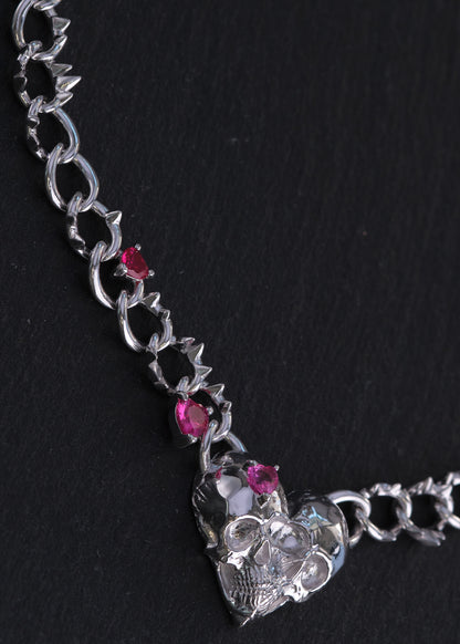 LOVE STORY Necklace (Ruby)