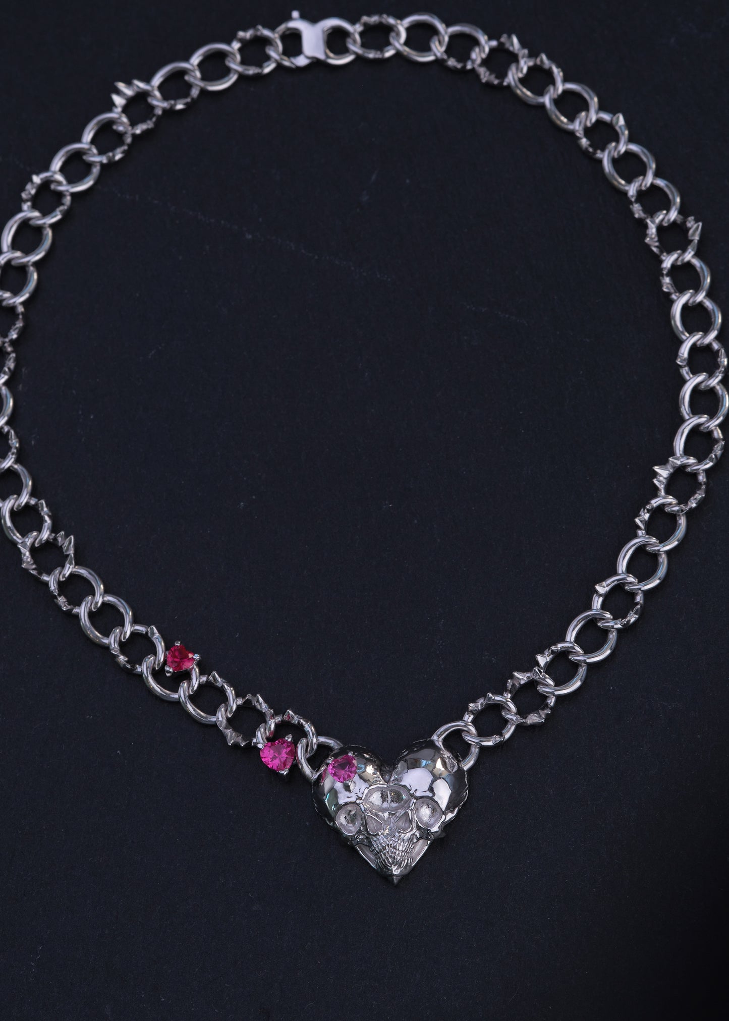 LOVE STORY Necklace (Ruby)