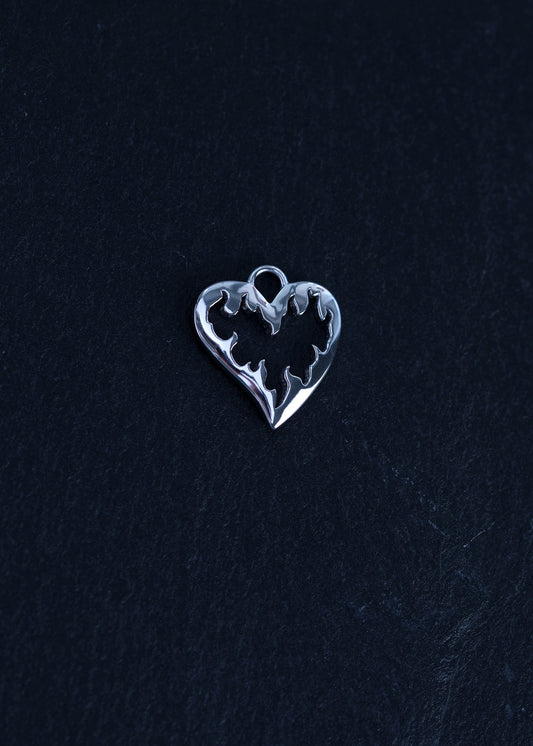 HEART ON FIRE Pendant