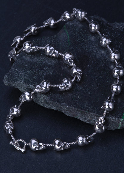 SKULLS Oxidized Chain