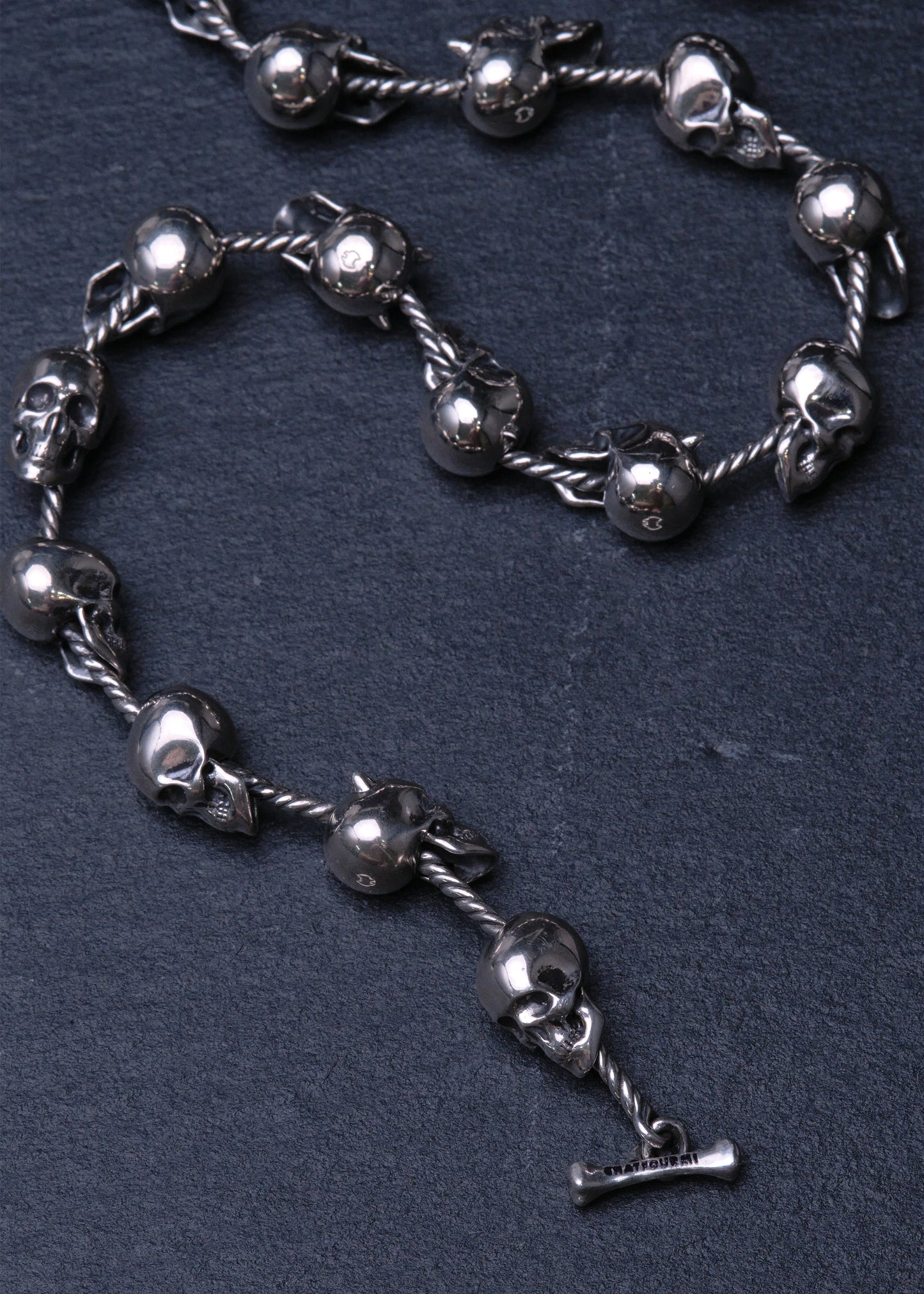 SKULLS Oxidized Chain